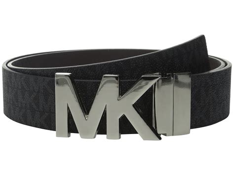 michael kors dress belt men|Michael Kors belt reversible.